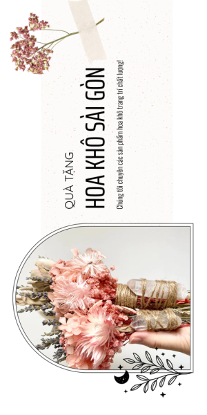 QUÀ TẶNG HOA KHÔ SÀI GÒN