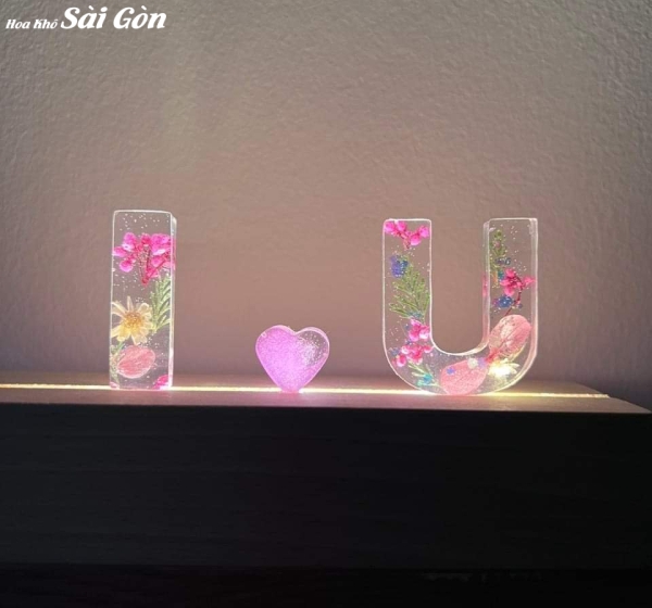 Quà tặng đèn chữ đế gỗ - Mã: 10