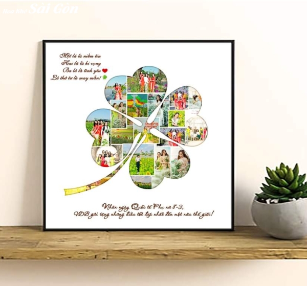 Quà tặng khung ảnh thiết kế Quà tặng Cưới Sinh nhật Doanh nghiệp- Mã : 17