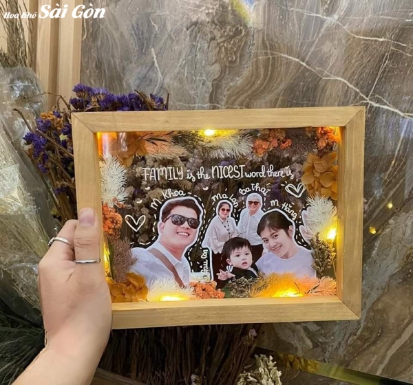 Tranh hoa khô S2 - Mã : 105