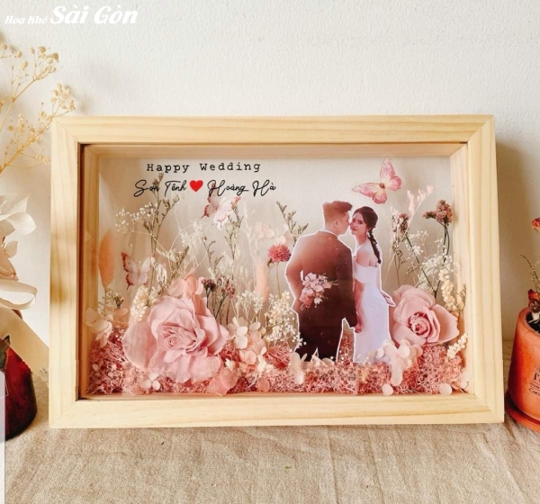 Tranh hoa khô từ Cơ Sở Hoa Khô - Mã: 015