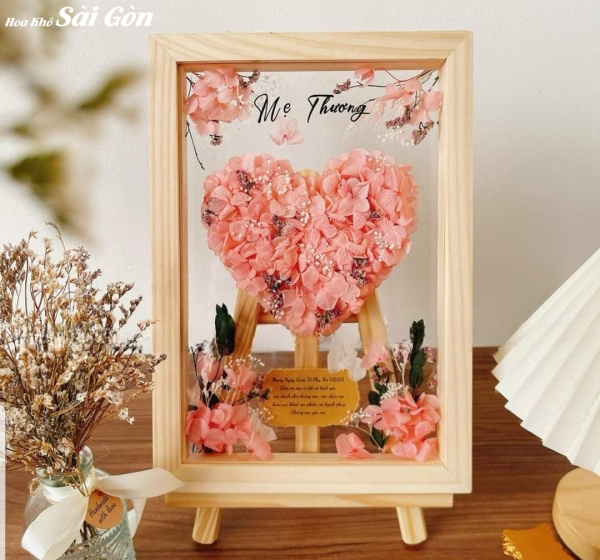 Tranh hoa khô từ Cơ Sở Hoa Khô - Mã: 017