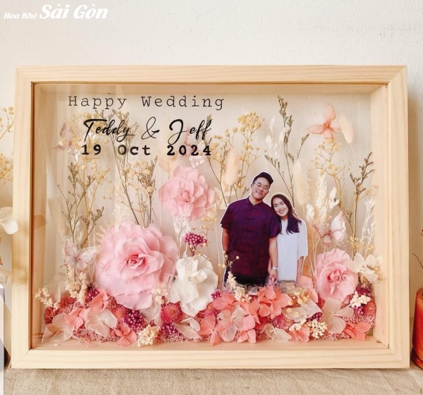 Tranh hoa khô từ Cơ Sở Hoa Khô - Mã: 018