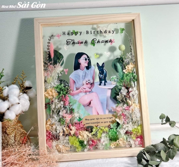 Tranh hoa khô từ Cơ Sở Hoa Khô - Mã: 031