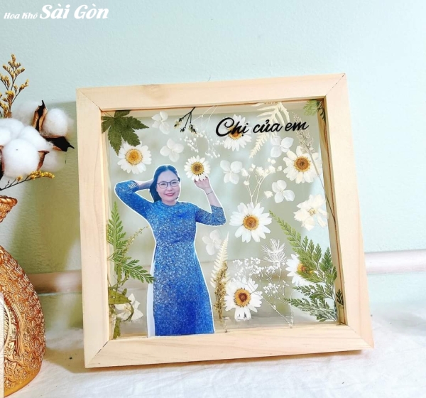 Tranh hoa khô từ Cơ Sở Hoa Khô - Mã: 035