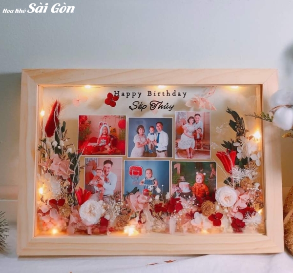Tranh hoa khô từ Cơ Sở Hoa Khô - Mã: 044