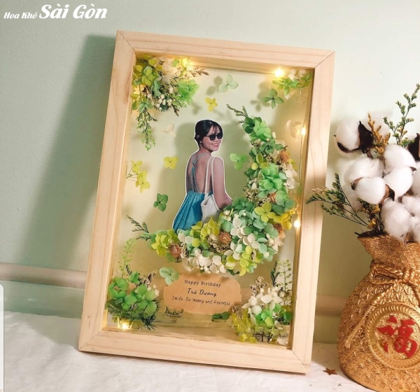 Tranh hoa khô từ Cơ Sở Hoa Khô - Mã: 047