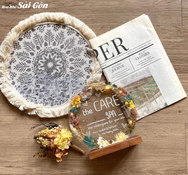 Tranh hoa khô từ Cơ Sở Hoa Khô 1 - Mã :75