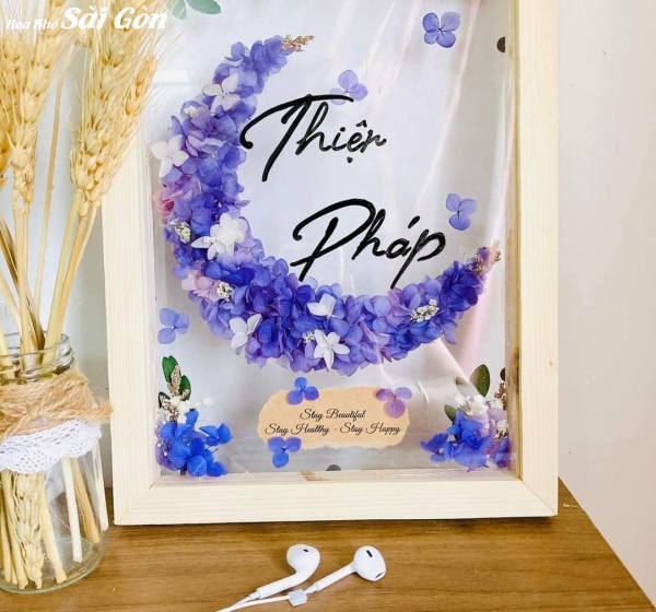 Tranh hoa khô S3 - Mã: 090