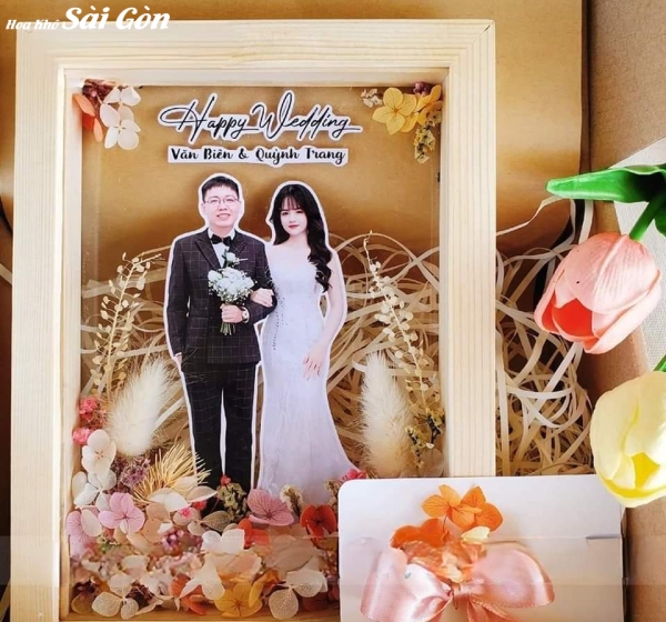 Tranh hoa khô từ Cơ Sở Hoa Khô - Mã: 096