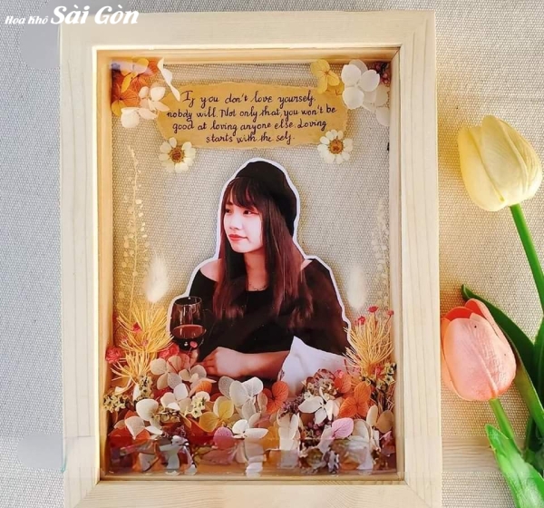 Tranh hoa khô S1 - Mã: 099