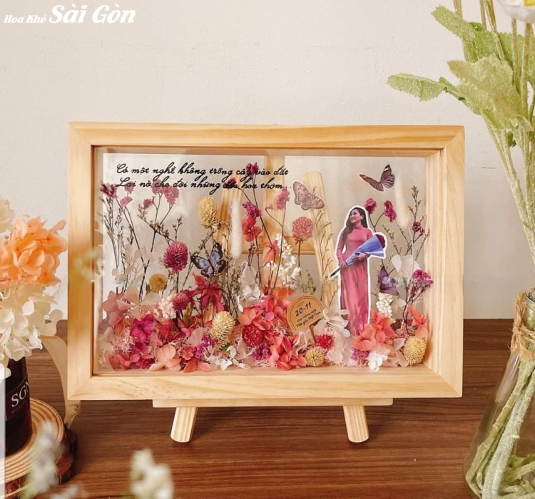 Tranh hoa khô từ Cơ Sở Hoa Khô - Mã: 029