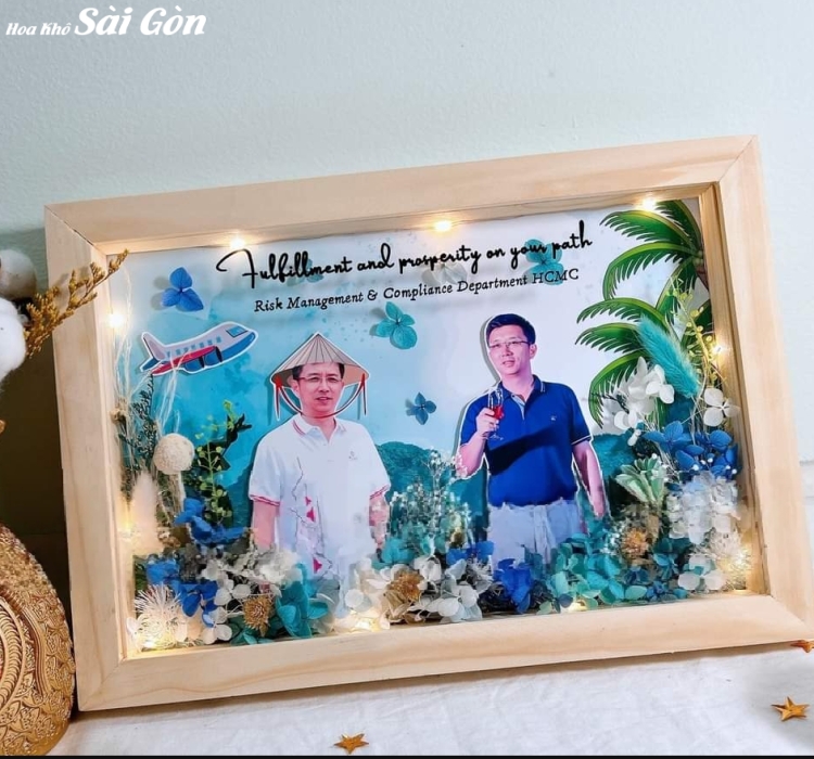 Tranh hoa khô từ Cơ Sở Hoa Khô - Mã: 040