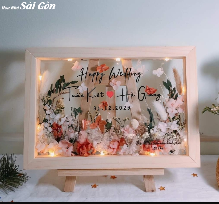 Tranh hoa khô từ Cơ Sở Hoa Khô - Mã: 045