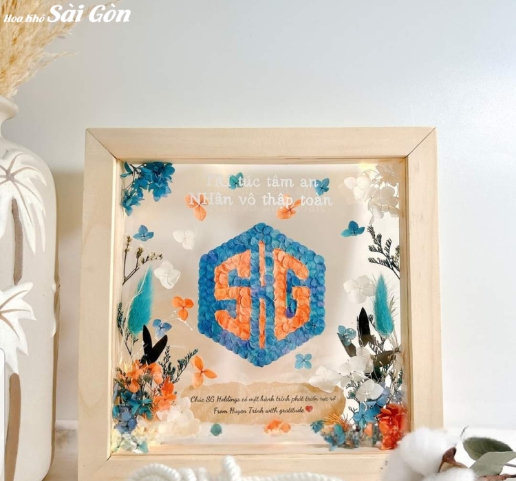 Tranh hoa khô S4 - Mã: 058