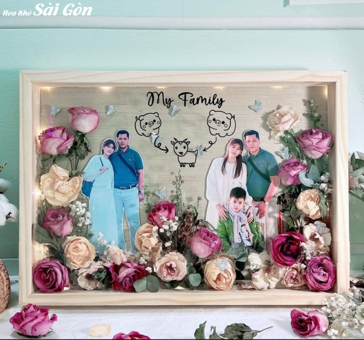 Tranh hoa khô S4 - Mã: 064